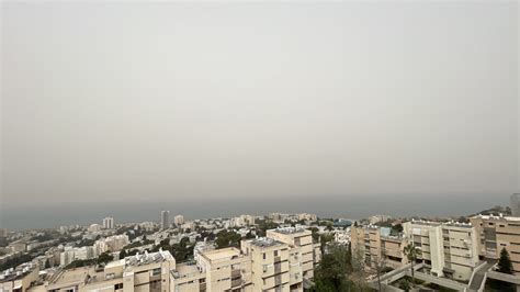 זיהום אוויר בחיפה